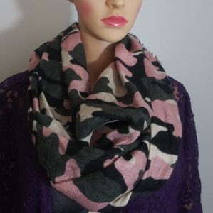 Army print scarf